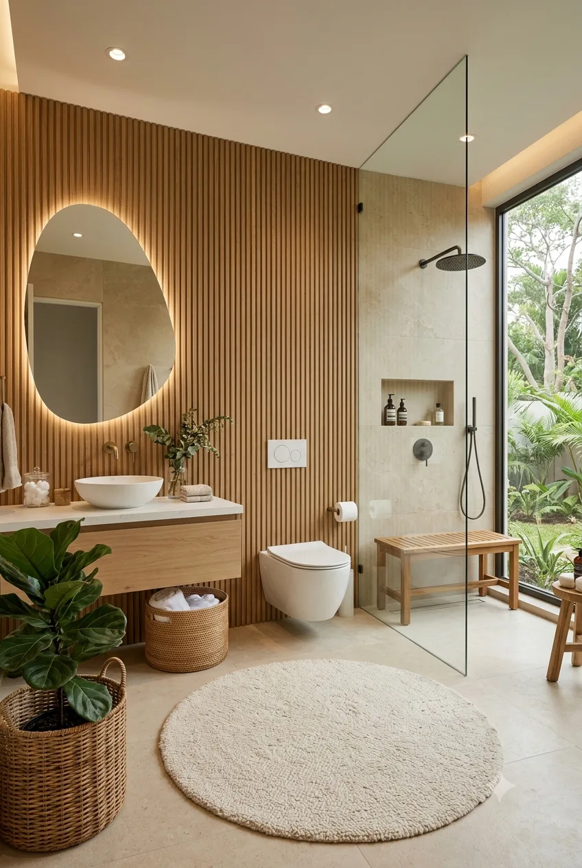 Modern Minimal Spa-Like Bathroom Ideas for a Calming Home Retreat